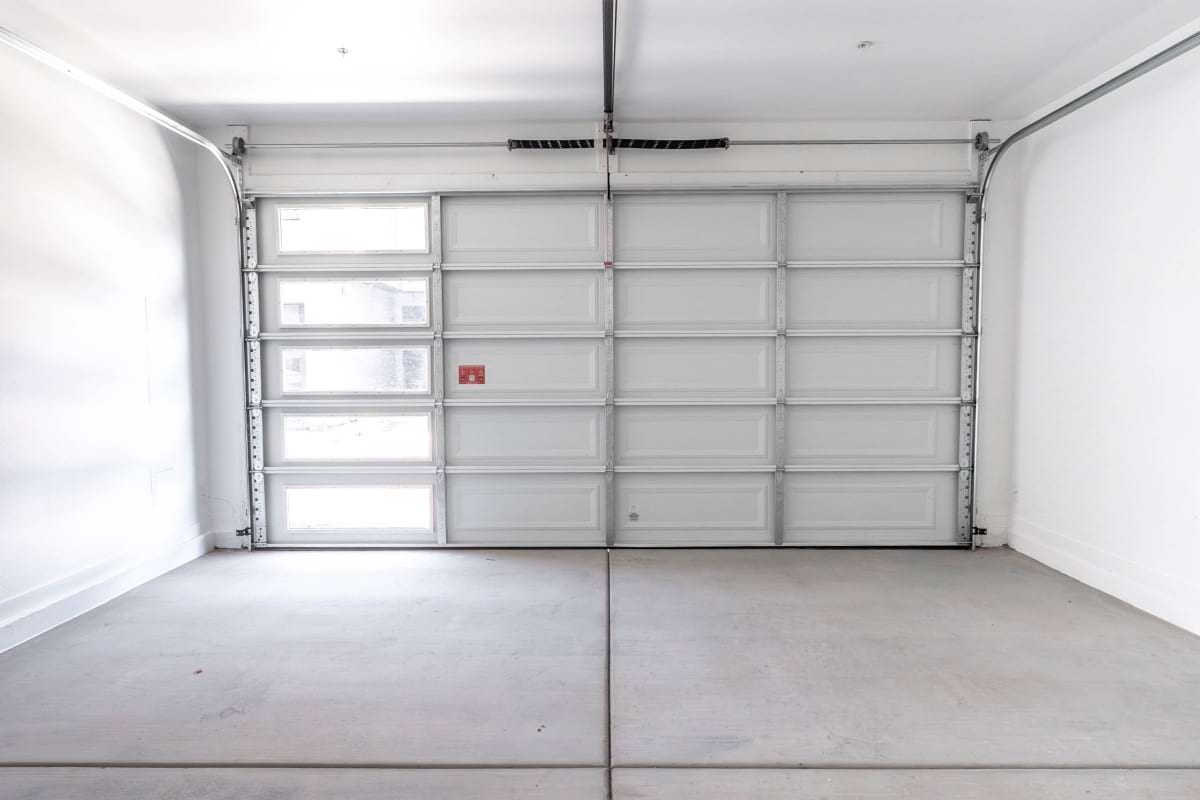 Attached two-car garage at Zenn Skyview